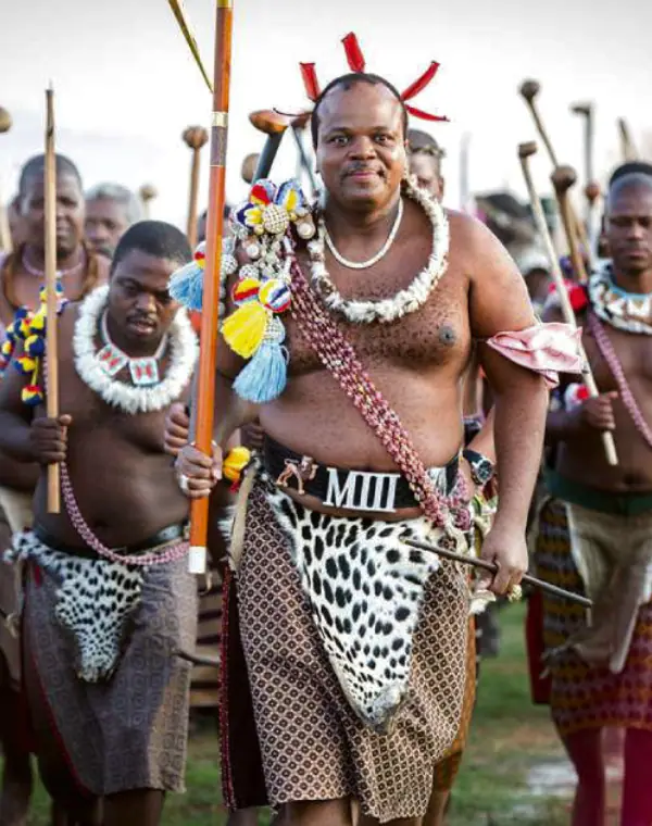 Picture of HRH, the King of Swaziland.