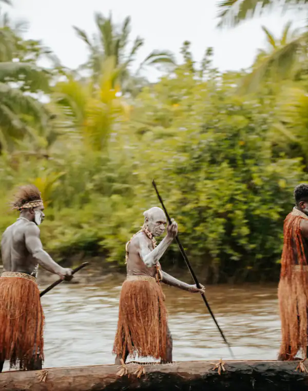 Mutiara Laut trip into the Asmat Community. 