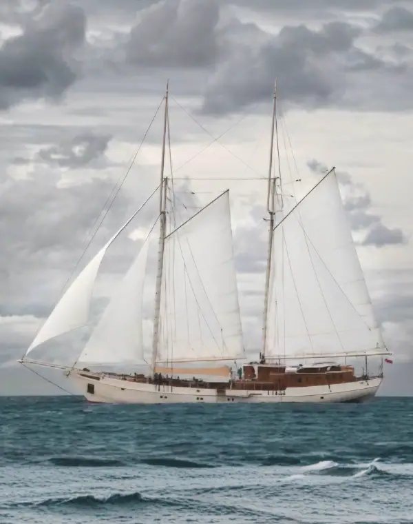 Mutiara Laut luxury schooner is now alive and ready to sail.